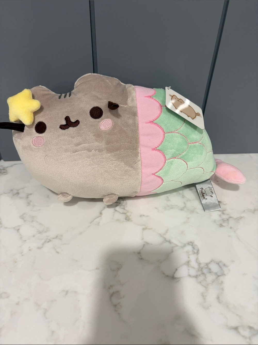 NWT Gund Pusheen Mermaid 12" Plush Stuffed Animal